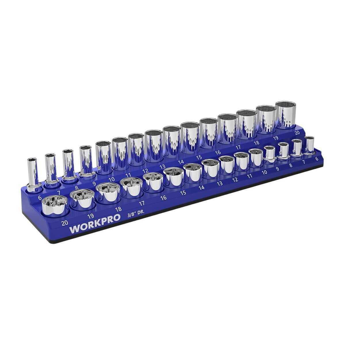 Organizador de Herramientas Workpro 37,3 x 8,8 x 3,8 cm Metal