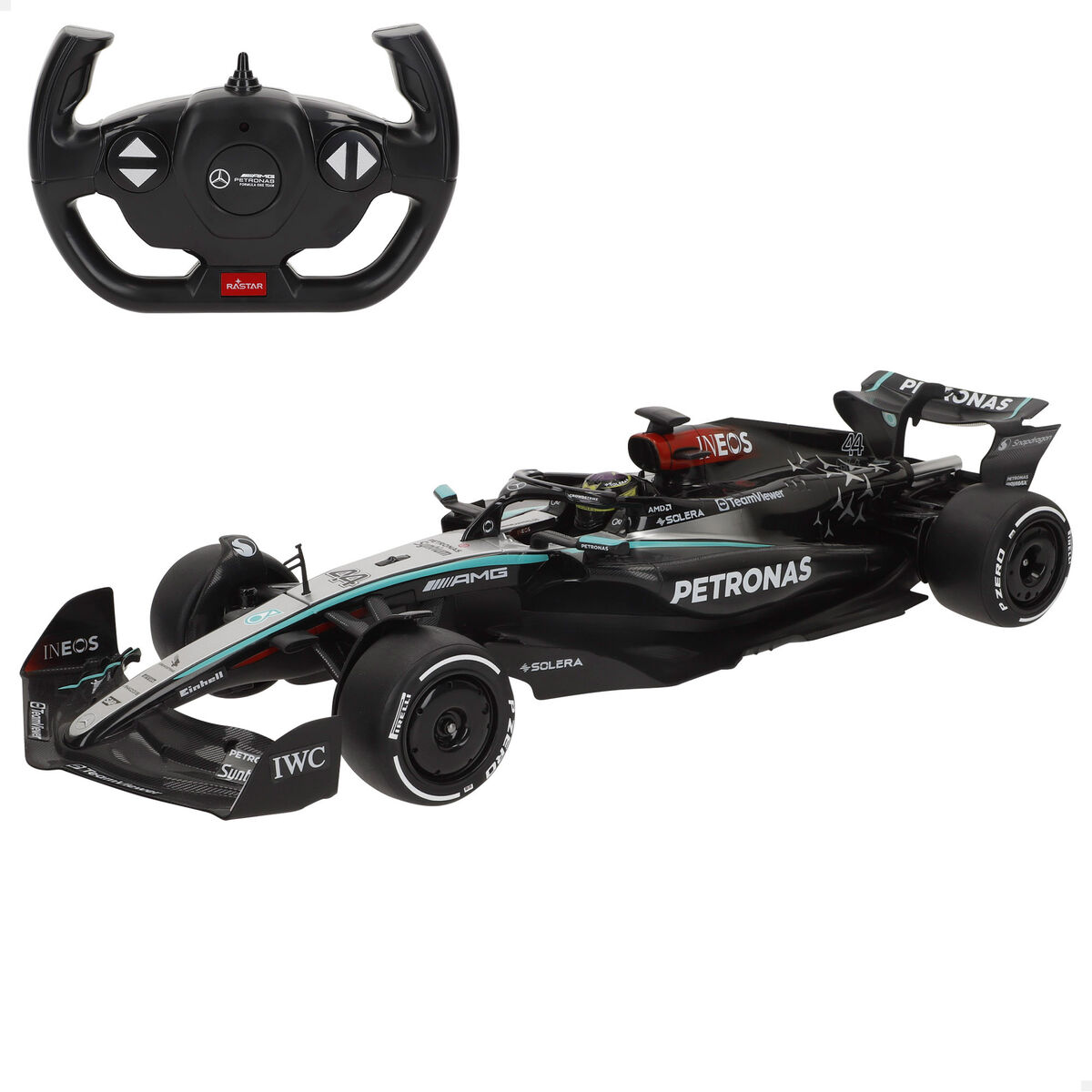 Coche Radio Control Mercedes Benz 47 x 10 x 17 cm (2 Unidades)