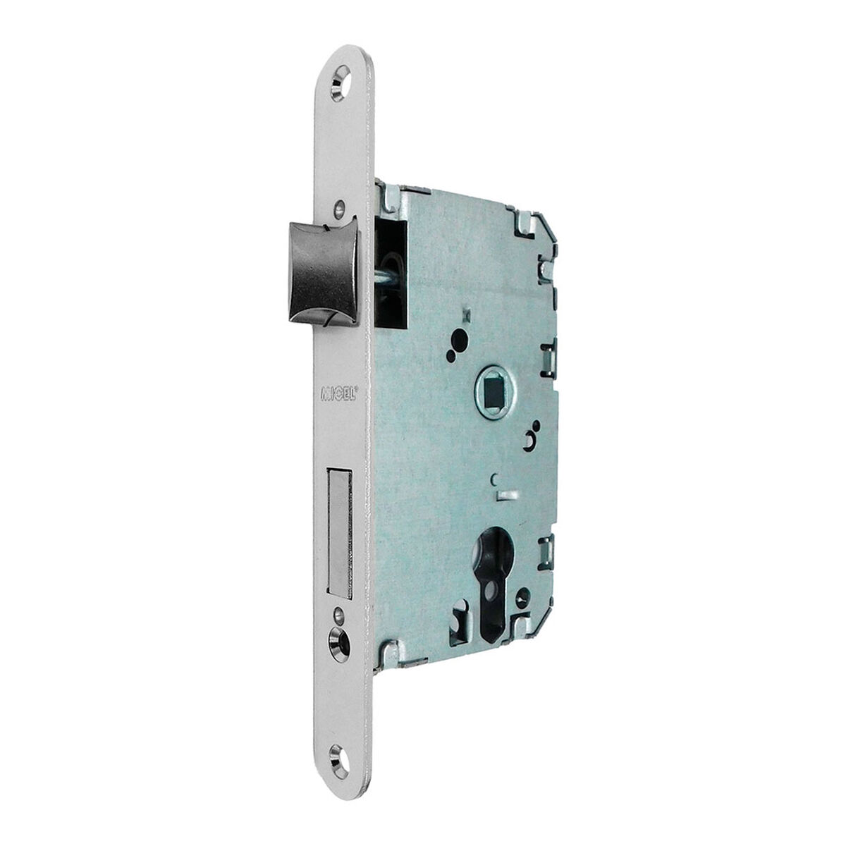 Cerradura de embutir Micel Acero 47 mm