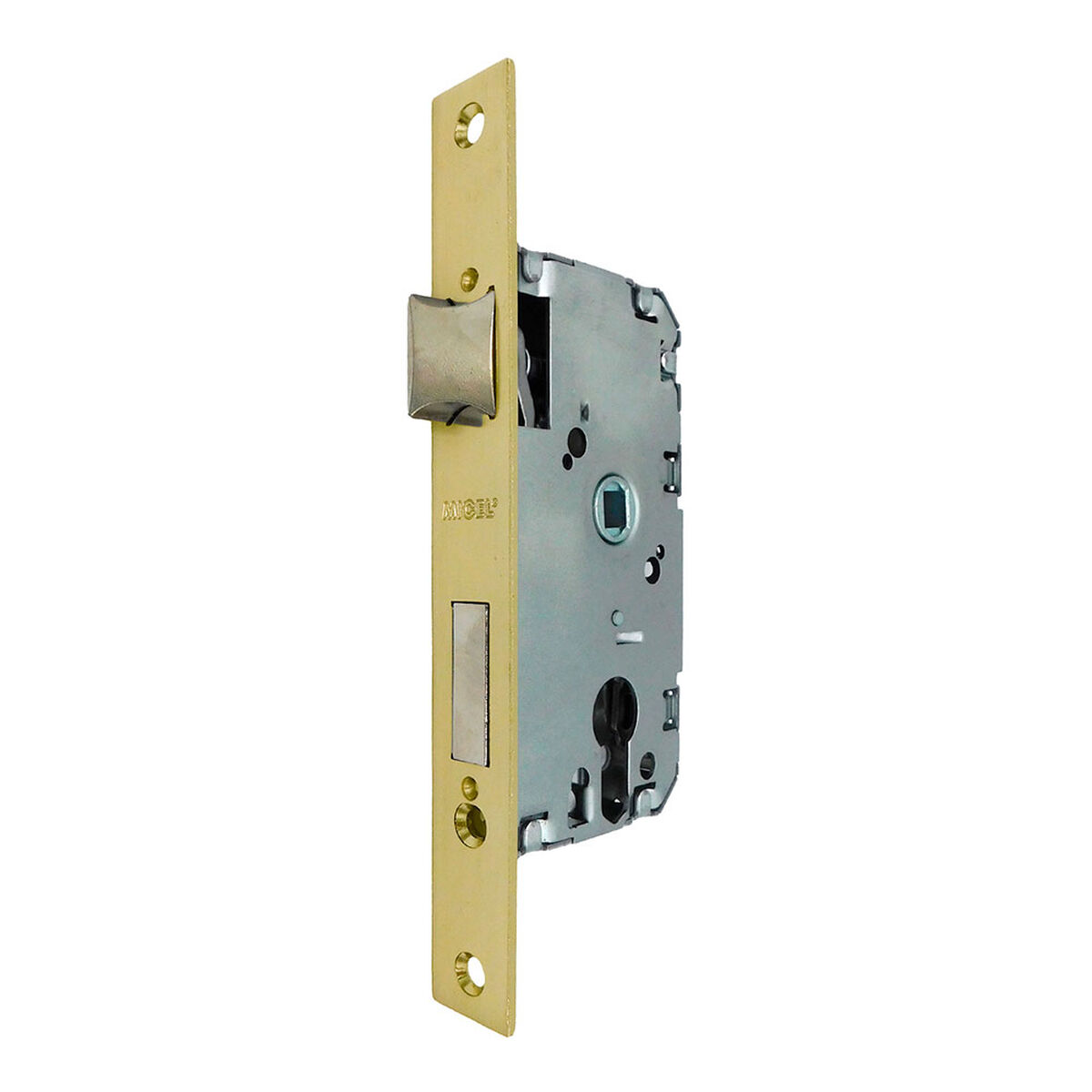 Cerradura de embutir Micel Acero 47 mm