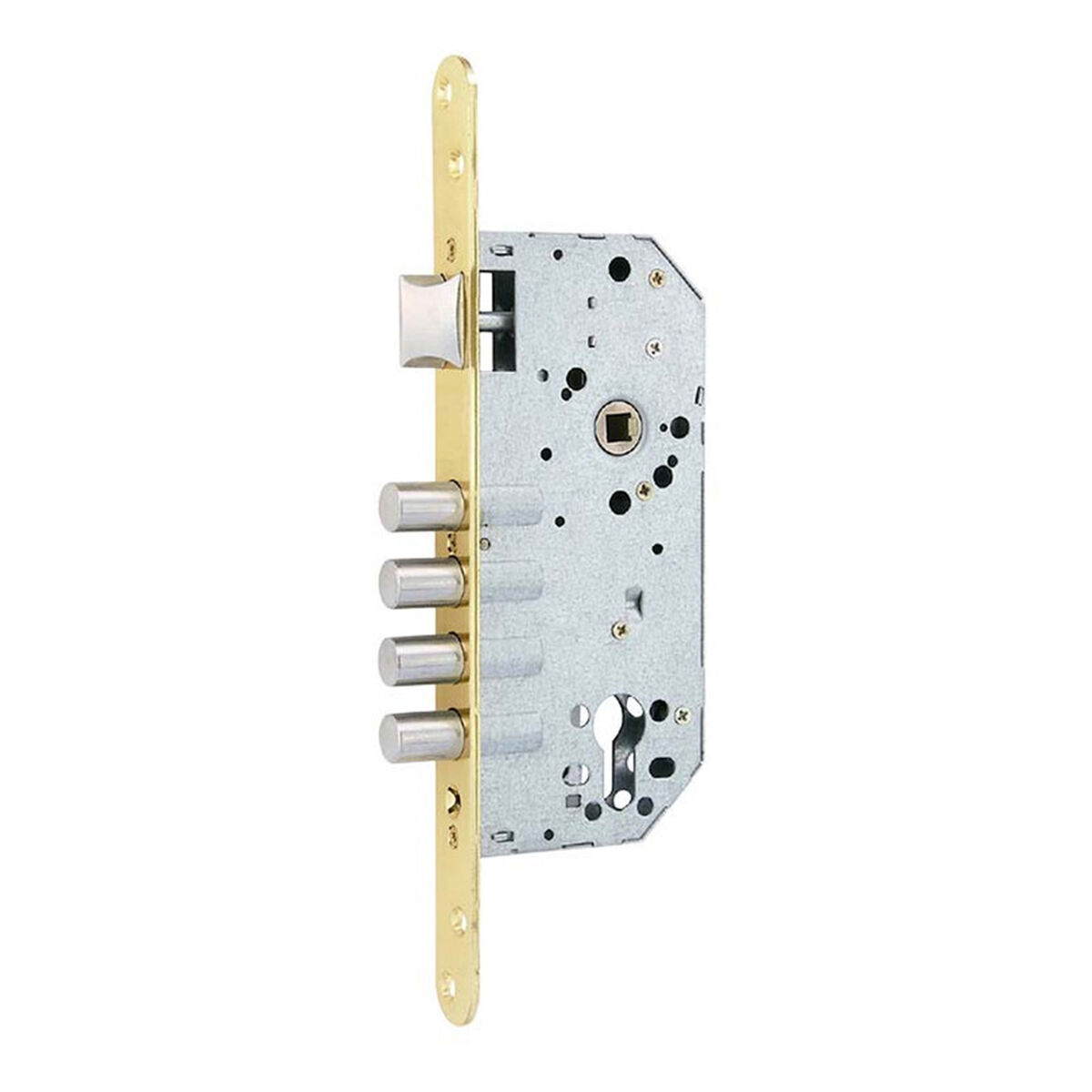 Cerradura de embutir Micel Acero 85 mm