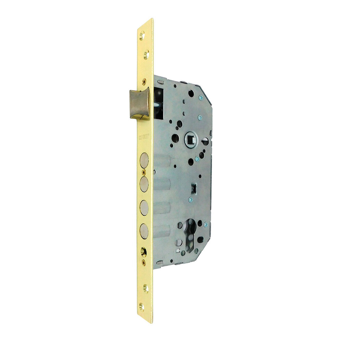 Cerradura de embutir Micel Acero 85 mm
