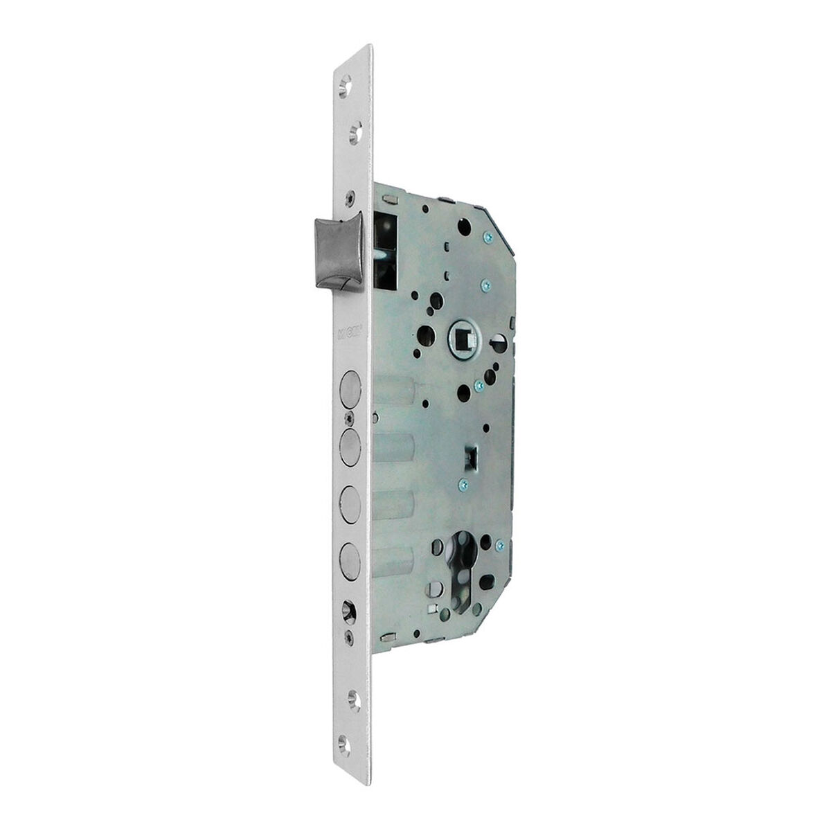 Cerradura de embutir Micel Acero 85 mm