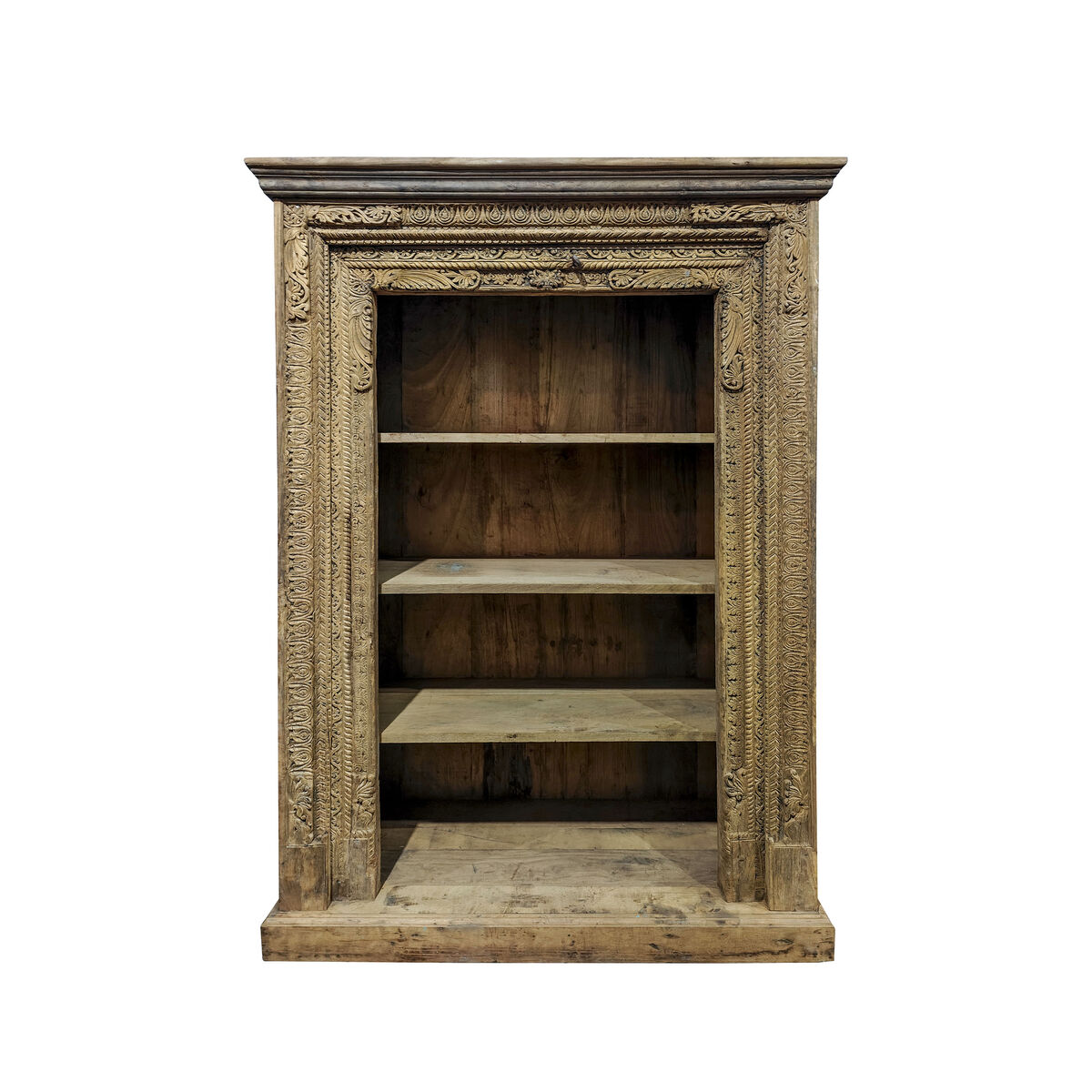 Estantería Home ESPRIT Natural madera de teca 120 x 50 x 180 cm