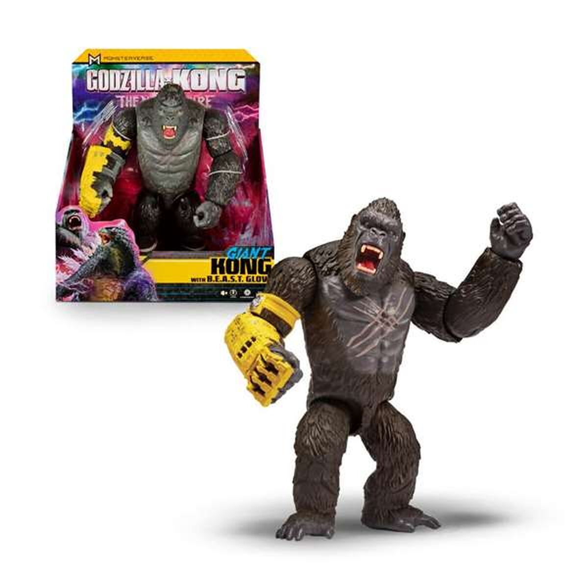 Figura de Acción Famosa Giant King Kong 28 cm