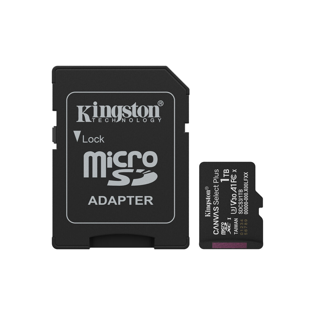 Tarjeta de Memoria Micro SD con Adaptador Kingston SDCS3 1 TB