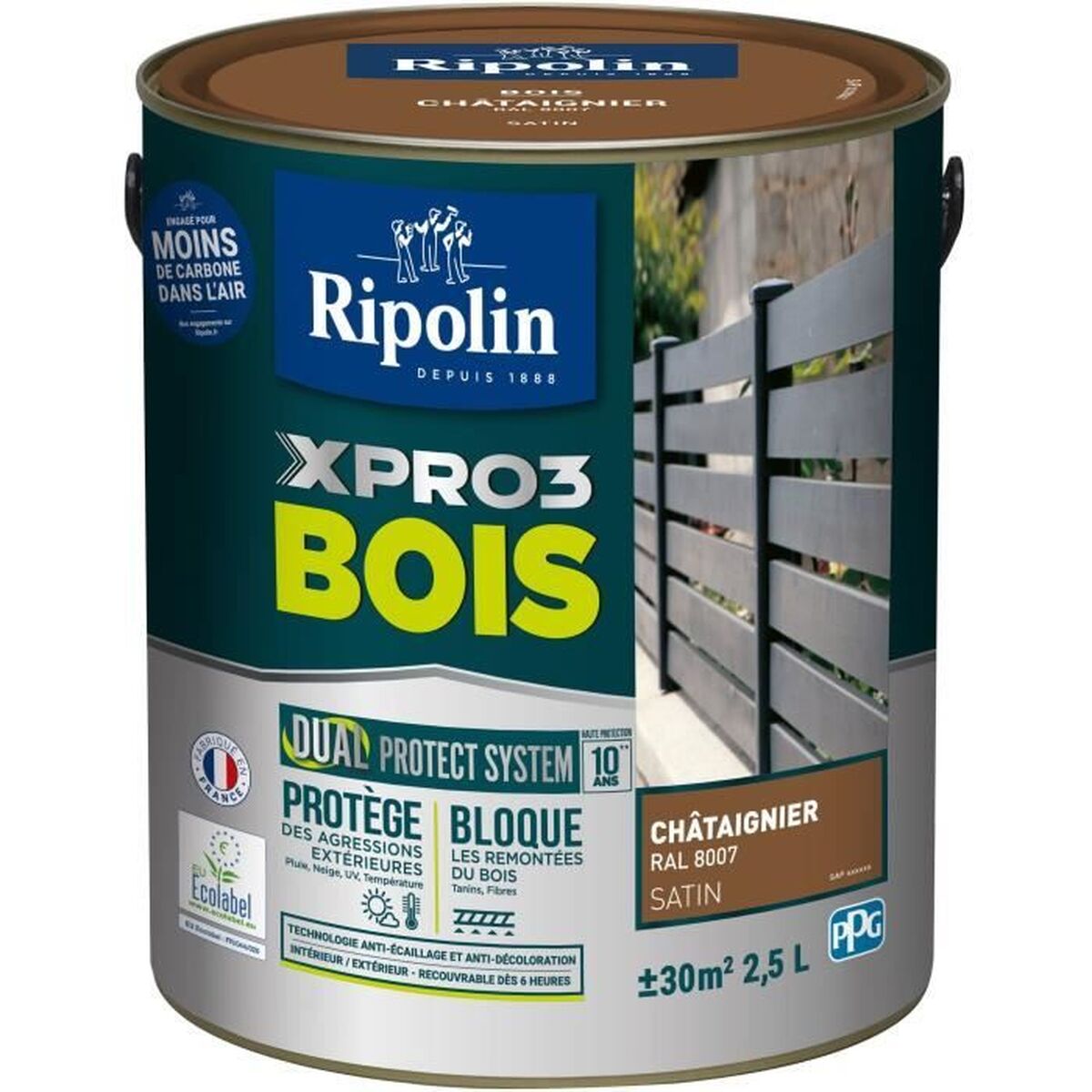 Pintura de Imprimación Ripolin Marrón Satinado