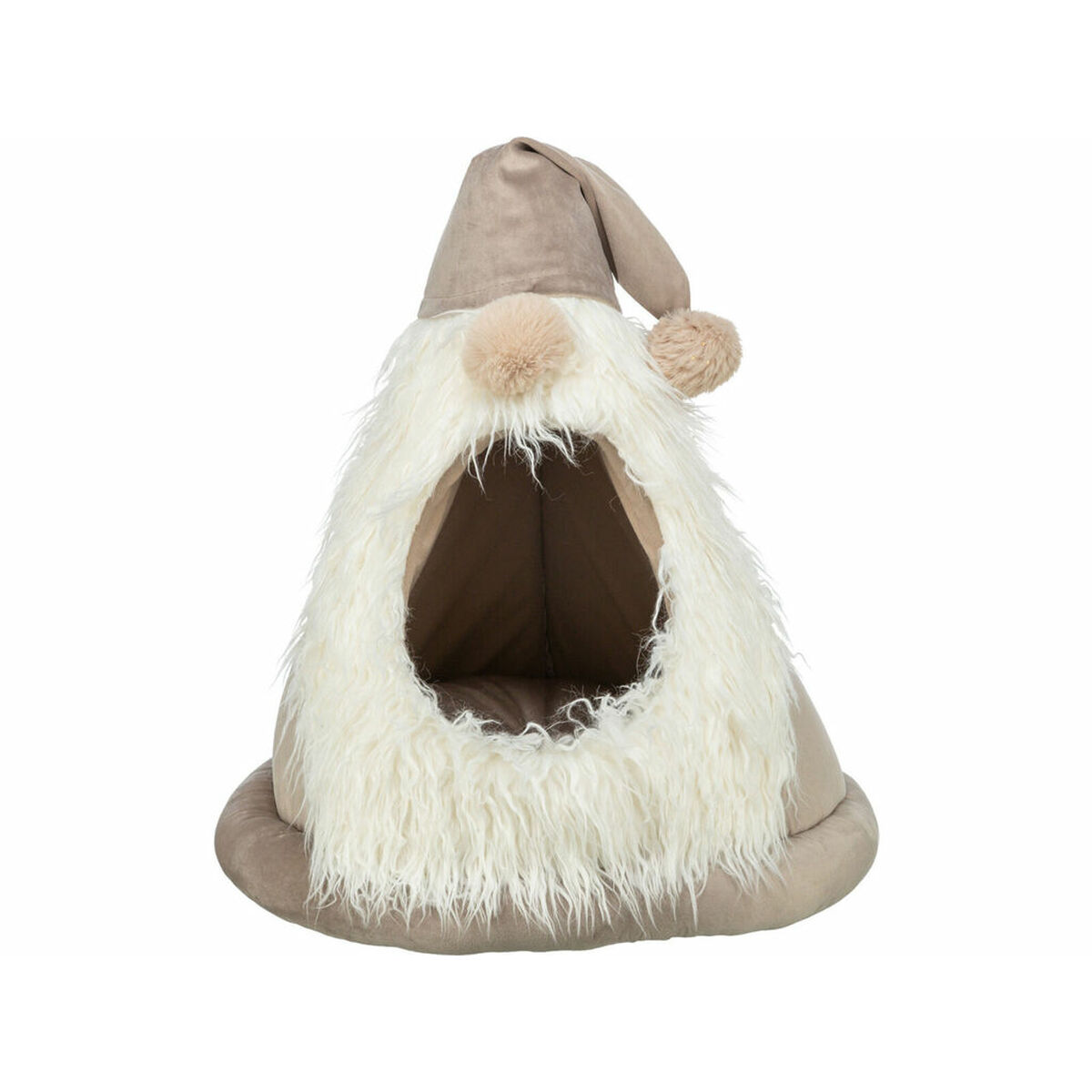 Cama para Gato Trixie Beige Ø 45 x 47 cm Navidad Gnomo