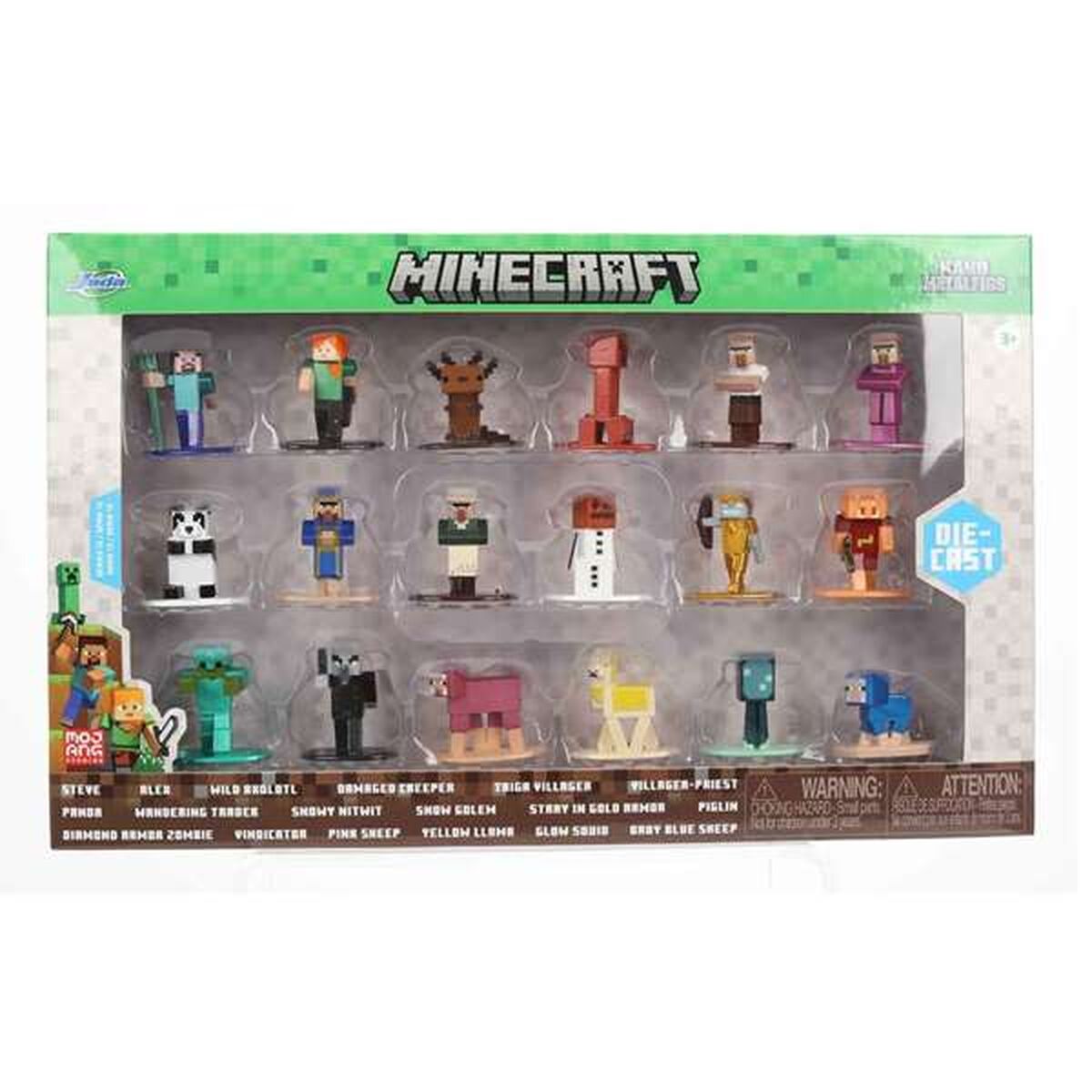 Set de Muñecos Minecraft
