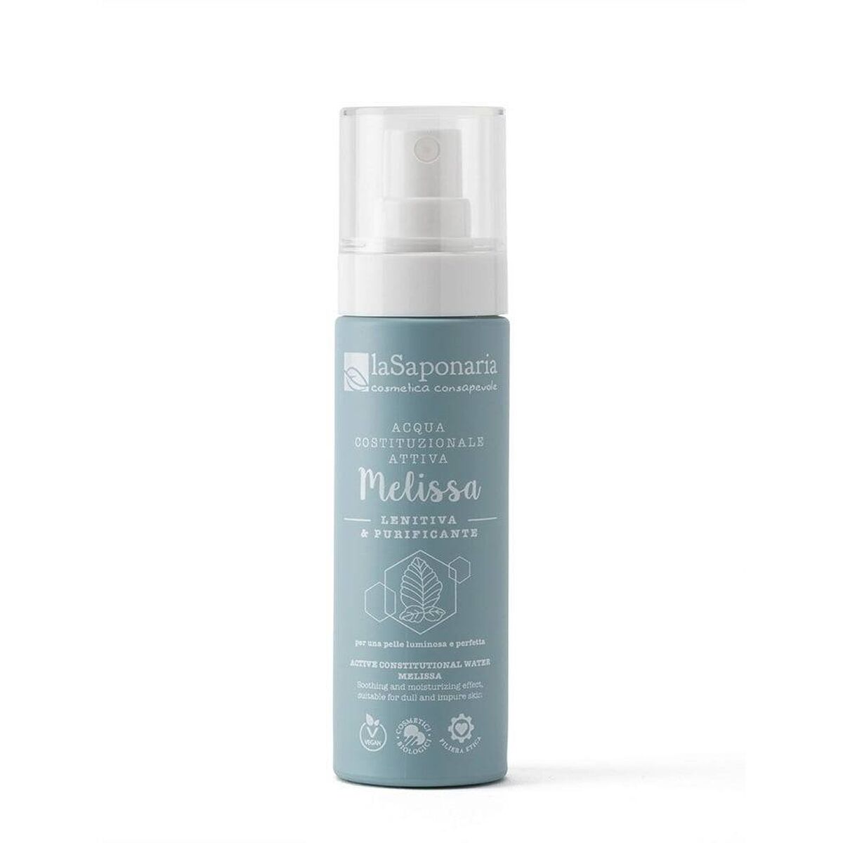 Tónico Facial La Saponaria Agua Activa Melissa 50 ml