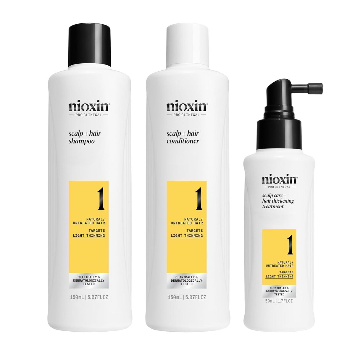 Tratamiento Anticaída Nioxin Trial Kit System 1 3 Piezas