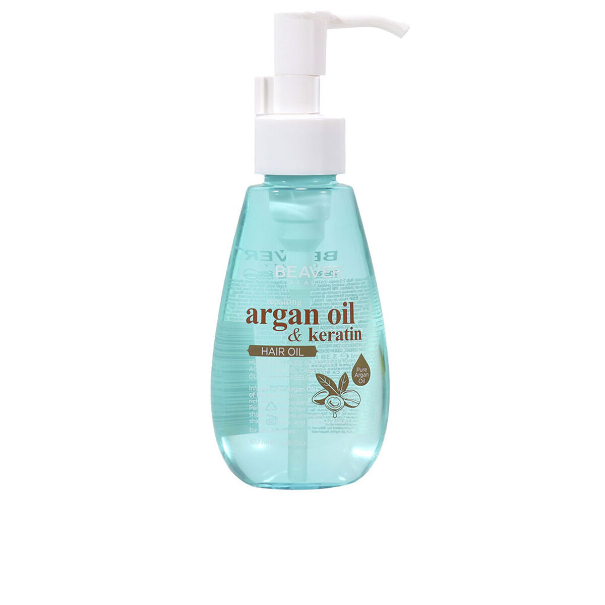 Aceite Capilar Beaver ARGAN OIL & KERATIN 100 ml