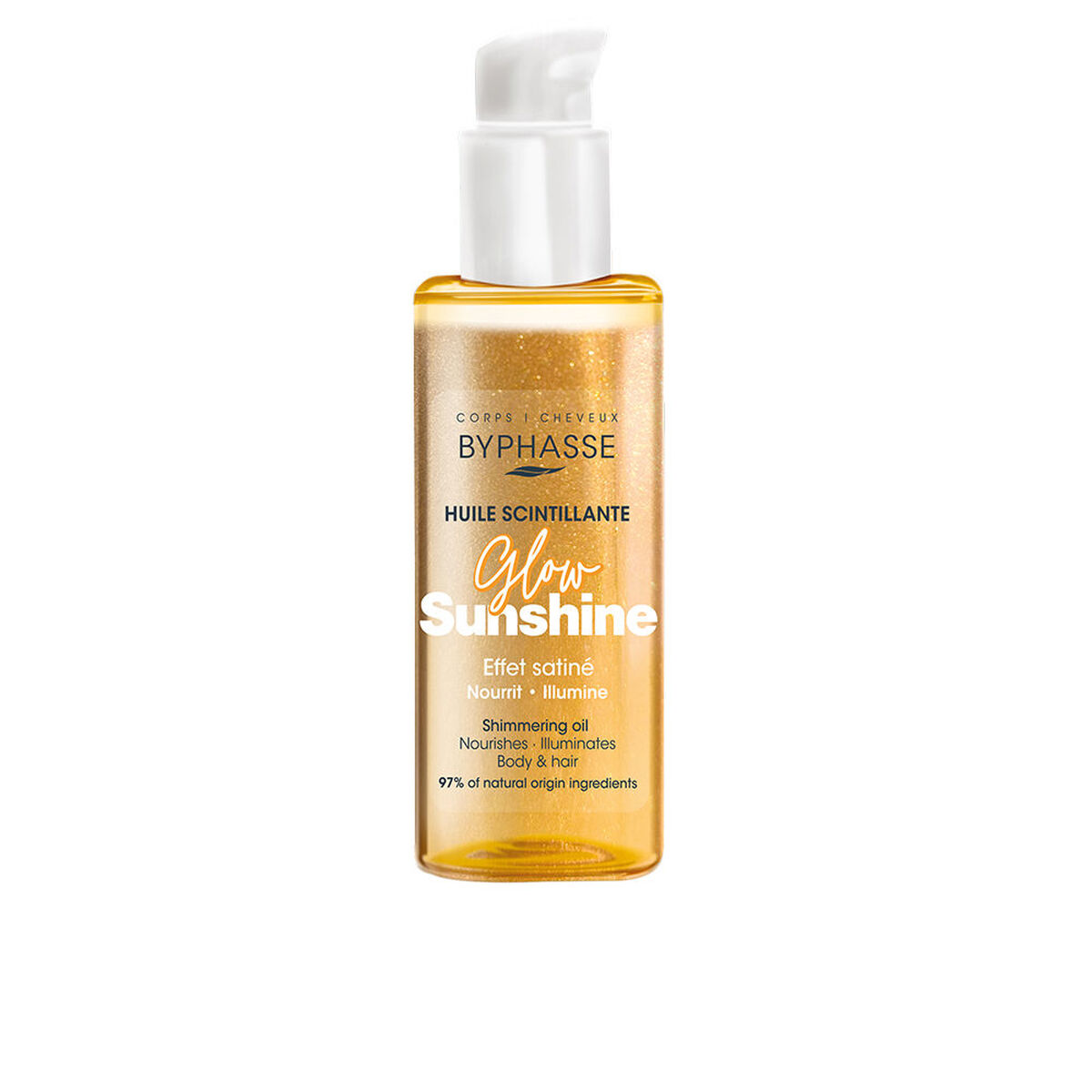 Aceite Capilar Byphasse GLOW SUNSHINE 100 ml