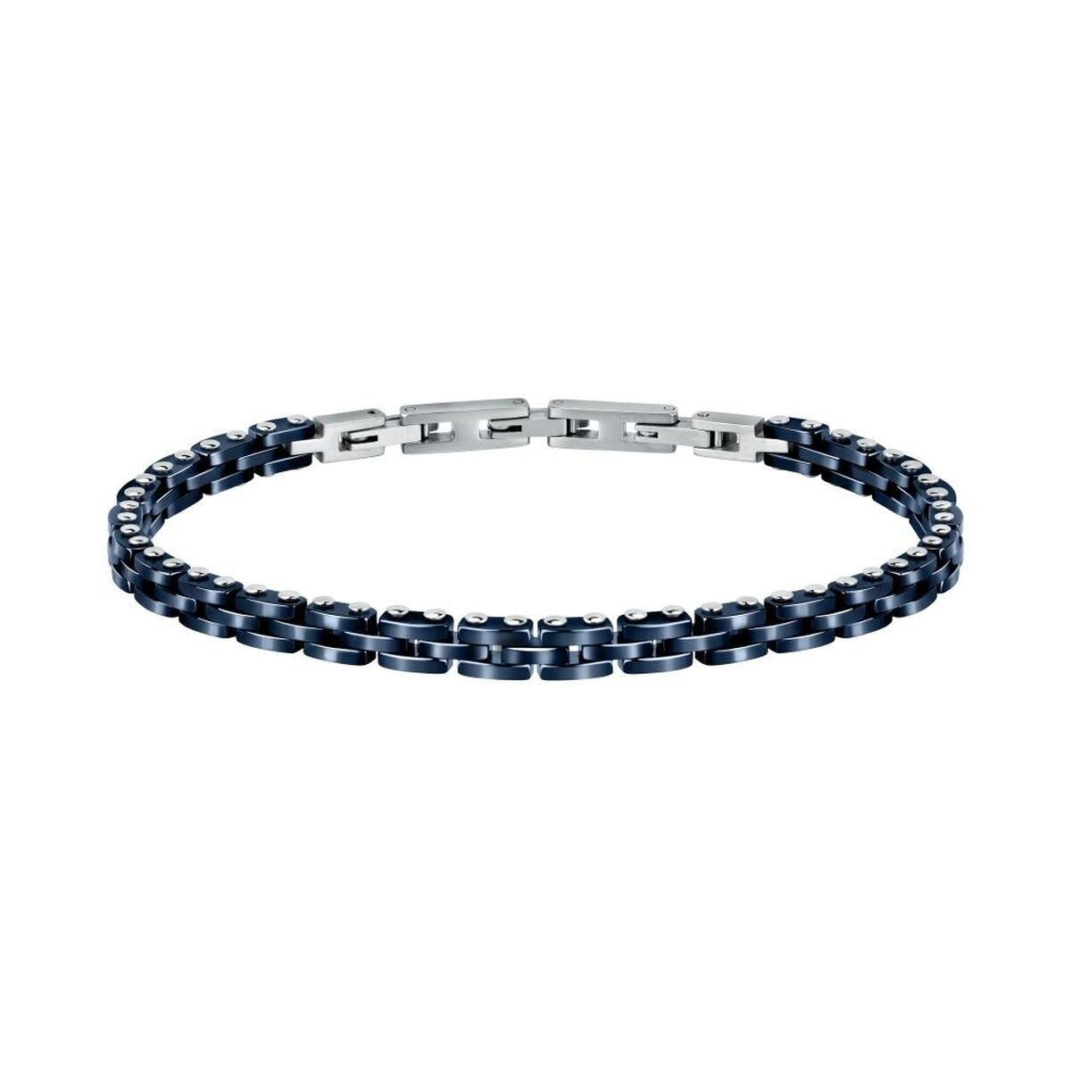 Pulsera Hombre Sector Acero 22 cm Plateado