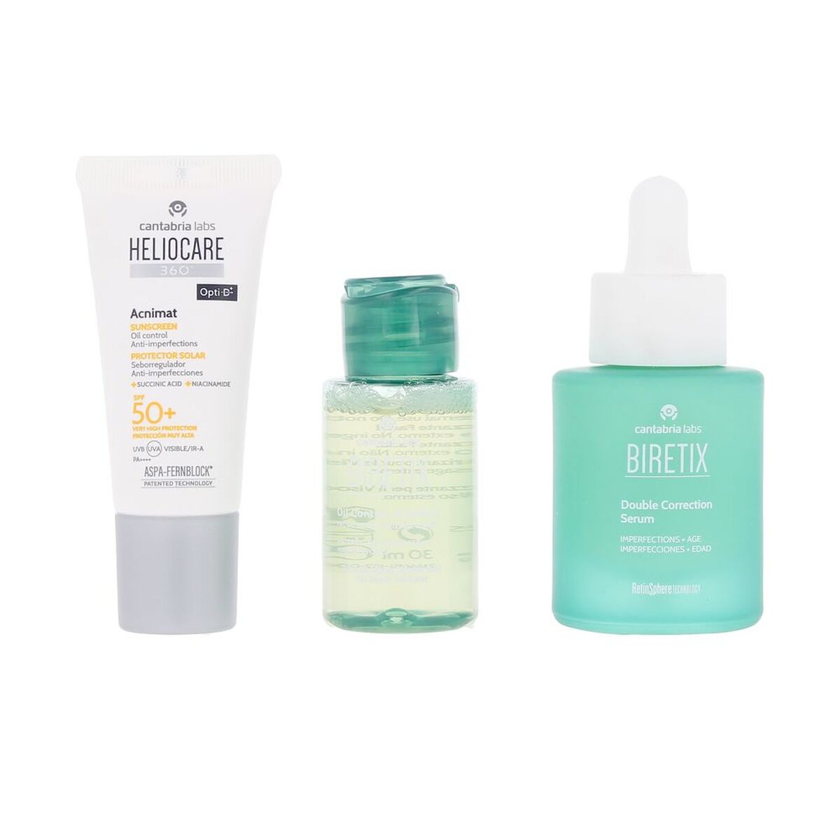 Set de Cosmética BIRETIX DOUBLE CORRECTION 3 Piezas