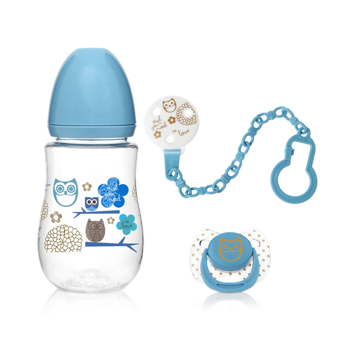 Biberón 250 ml Azul