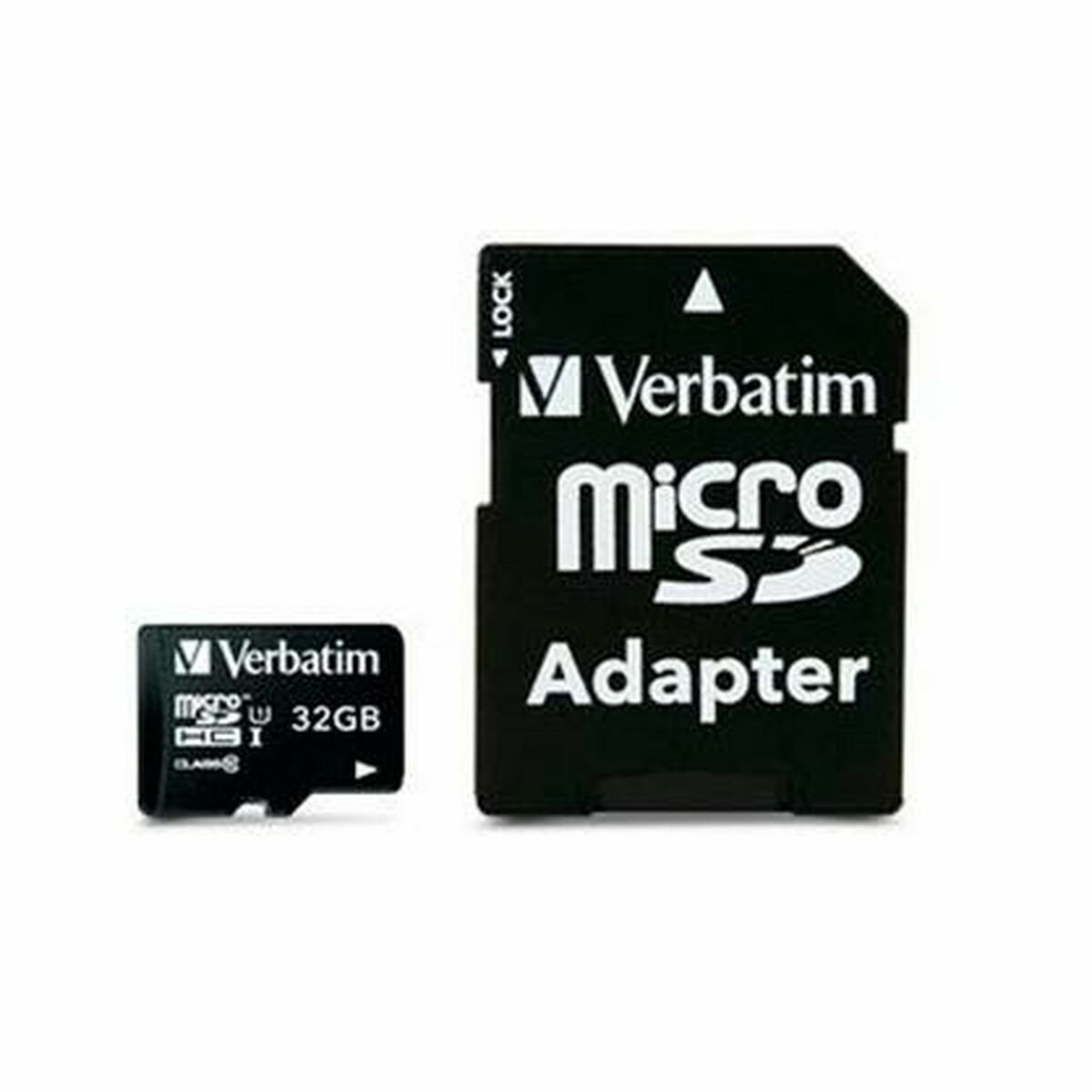 Tarjeta de Memoria Micro SD con Adaptador Verbatim 44082 32 GB