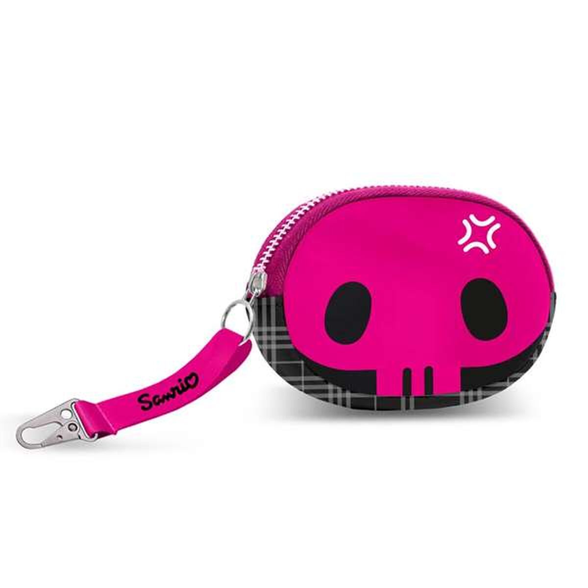 Cartera Kuromi Negro 12,5 x 2 cm