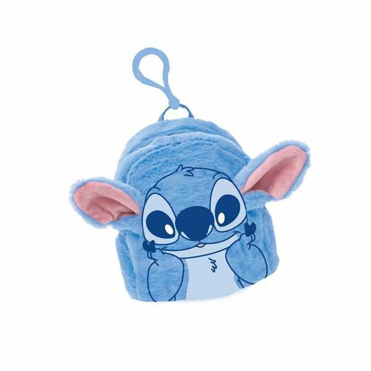 Monedero Stitch Azul 9,5 x 11 x 3 cm