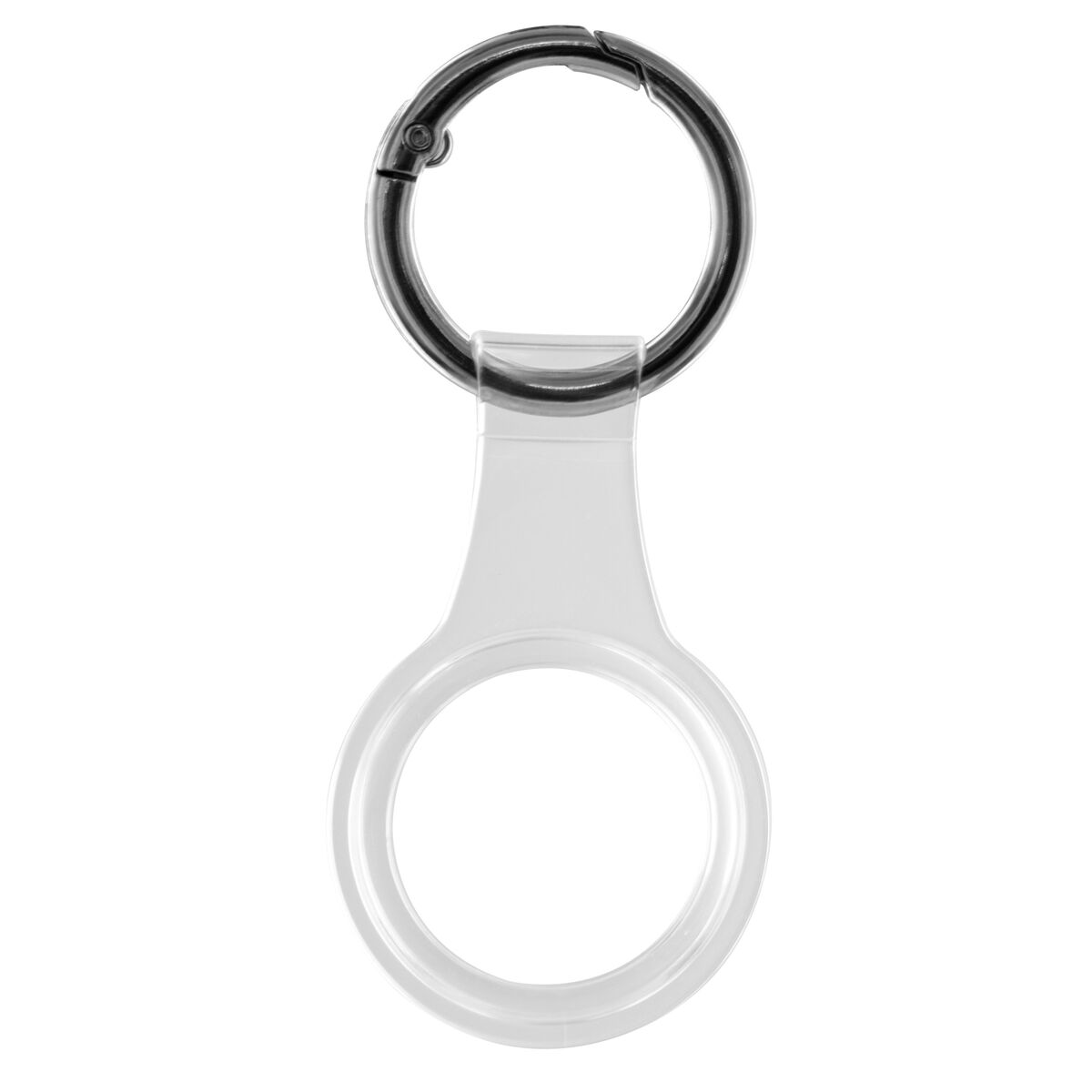 muvit for change funda llavero compatible con Airtag transparente
