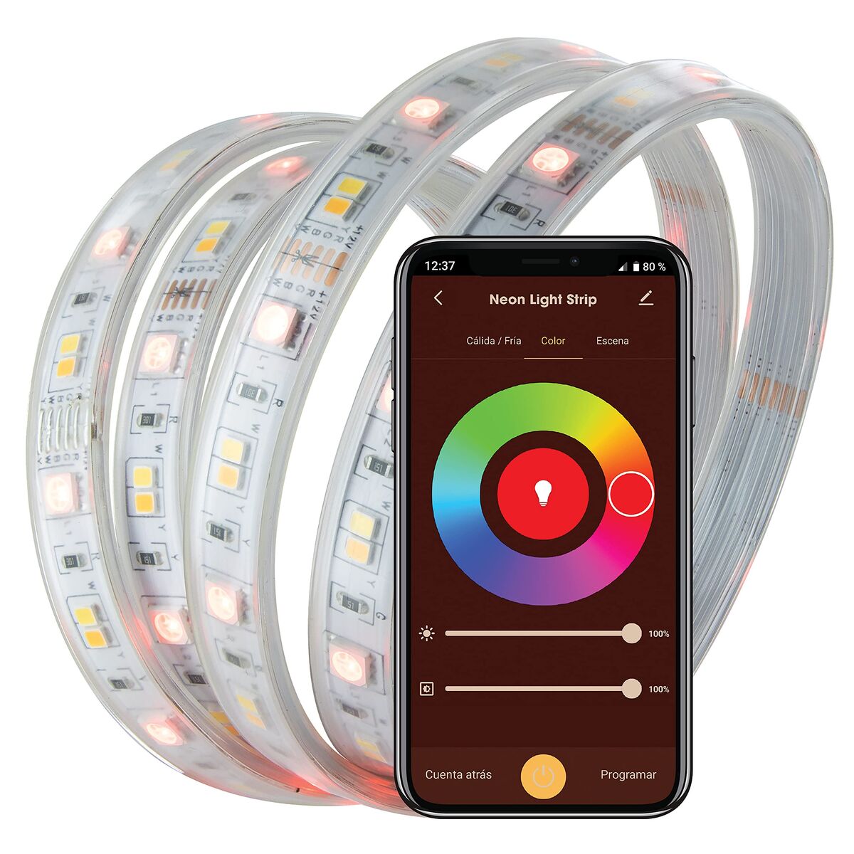 muvit iO Tira LED WiFi RGB+CCT 5m Outdoor (IP68)