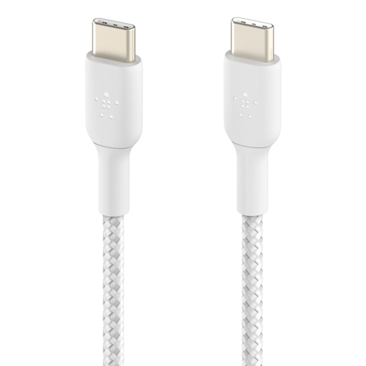 Cable USB-C a USB-C Belkin CAB004BT2MWH Blanco 2 m