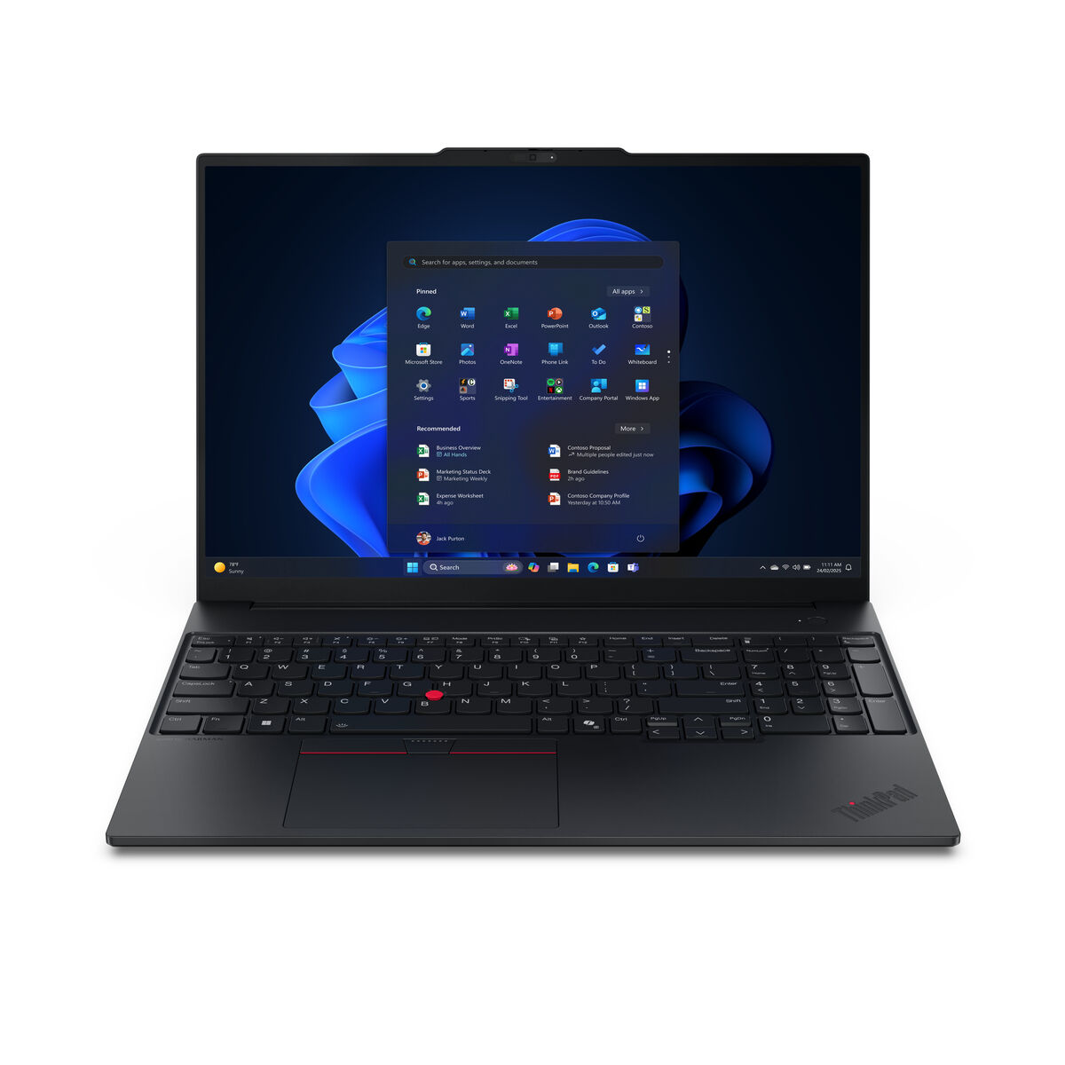 Laptop Lenovo 21ST0034SP 16" 16 GB RAM 512 GB SSD Qwerty Español