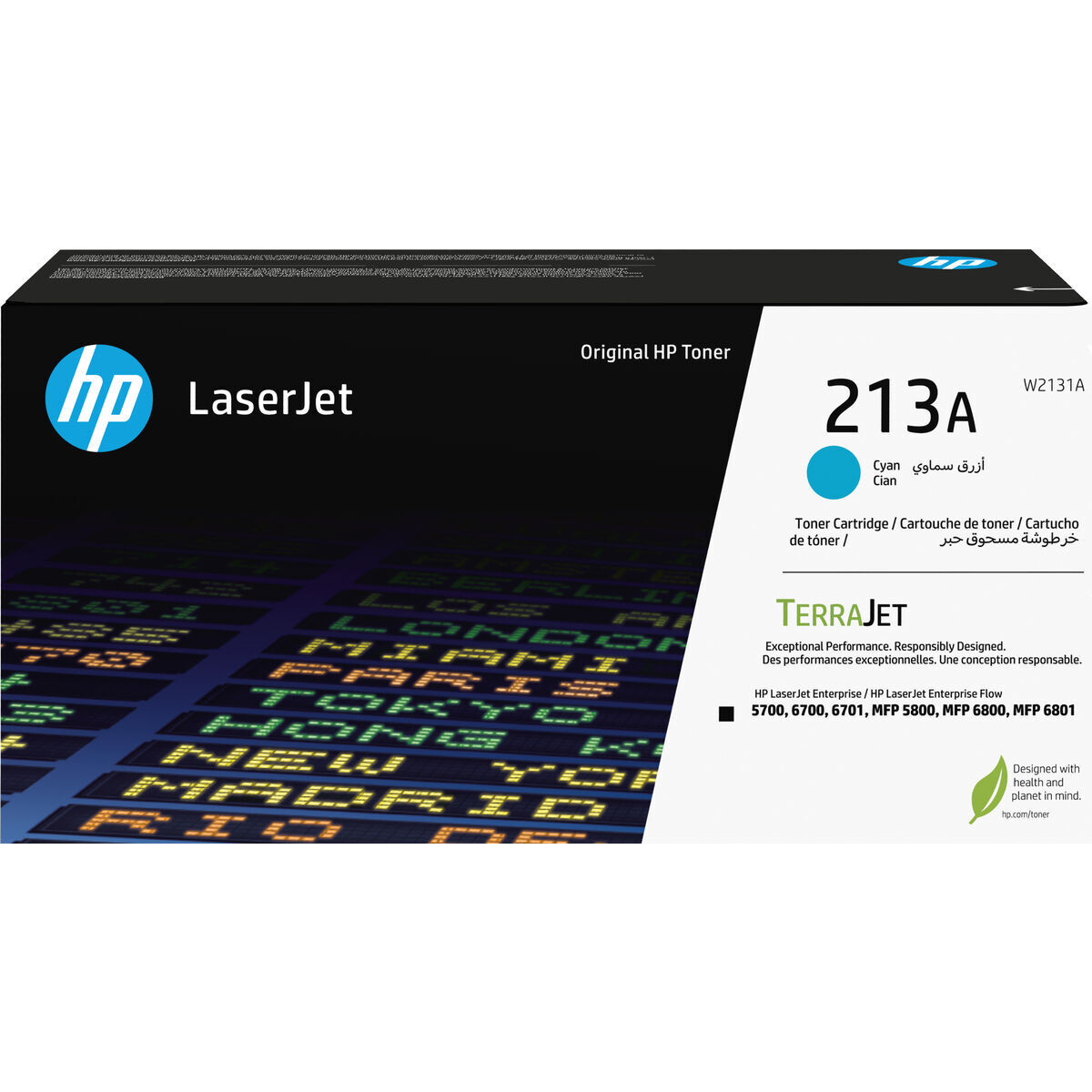 Cartucho de Tinta Original HP W2131A Cian
