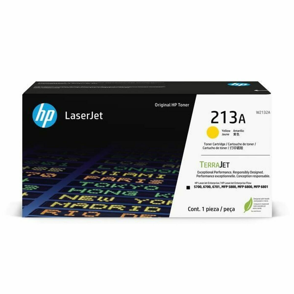 Cartucho de Tinta Original HP W2132A Amarillo