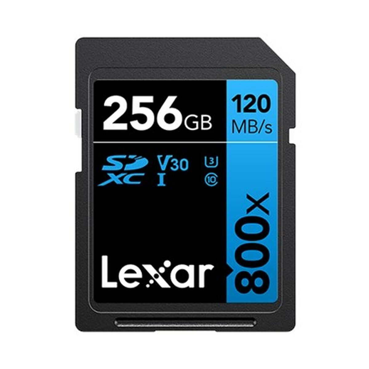 Tarjeta de Memoria Micro SD con Adaptador Lexar LSD0800P256G-BNNNG 256 GB