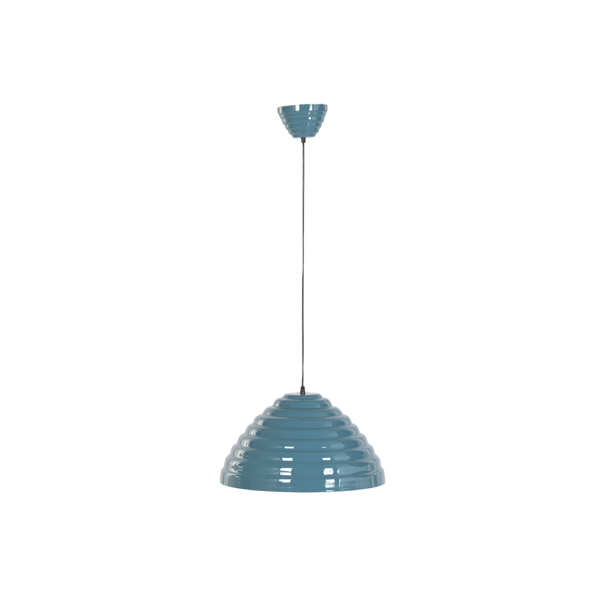 Lámpara de Techo Home ESPRIT Azul Metal Hierro 50 W 50 x 50 x 28 cm