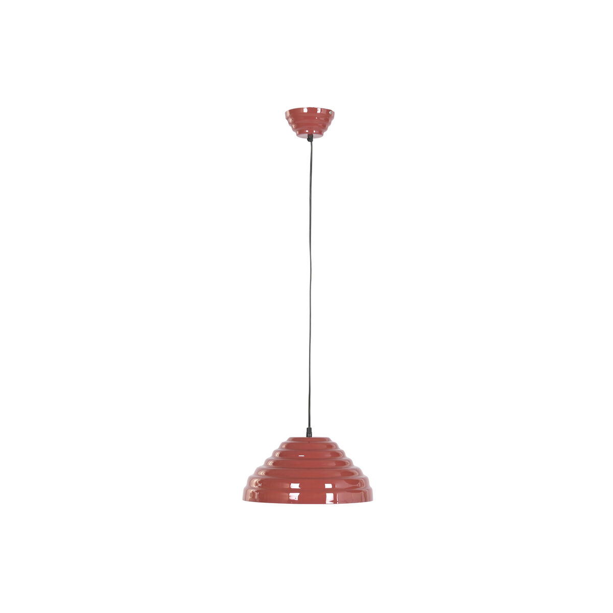 Lámpara de Techo Home ESPRIT Rojo Metal Hierro 50 W 35 x 35 x 17 cm