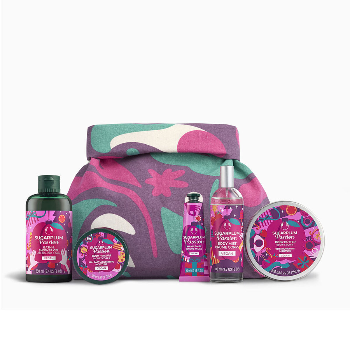 Set de Cosmética Mujer The Body Shop SUGARPLUM PASSION 5 Piezas