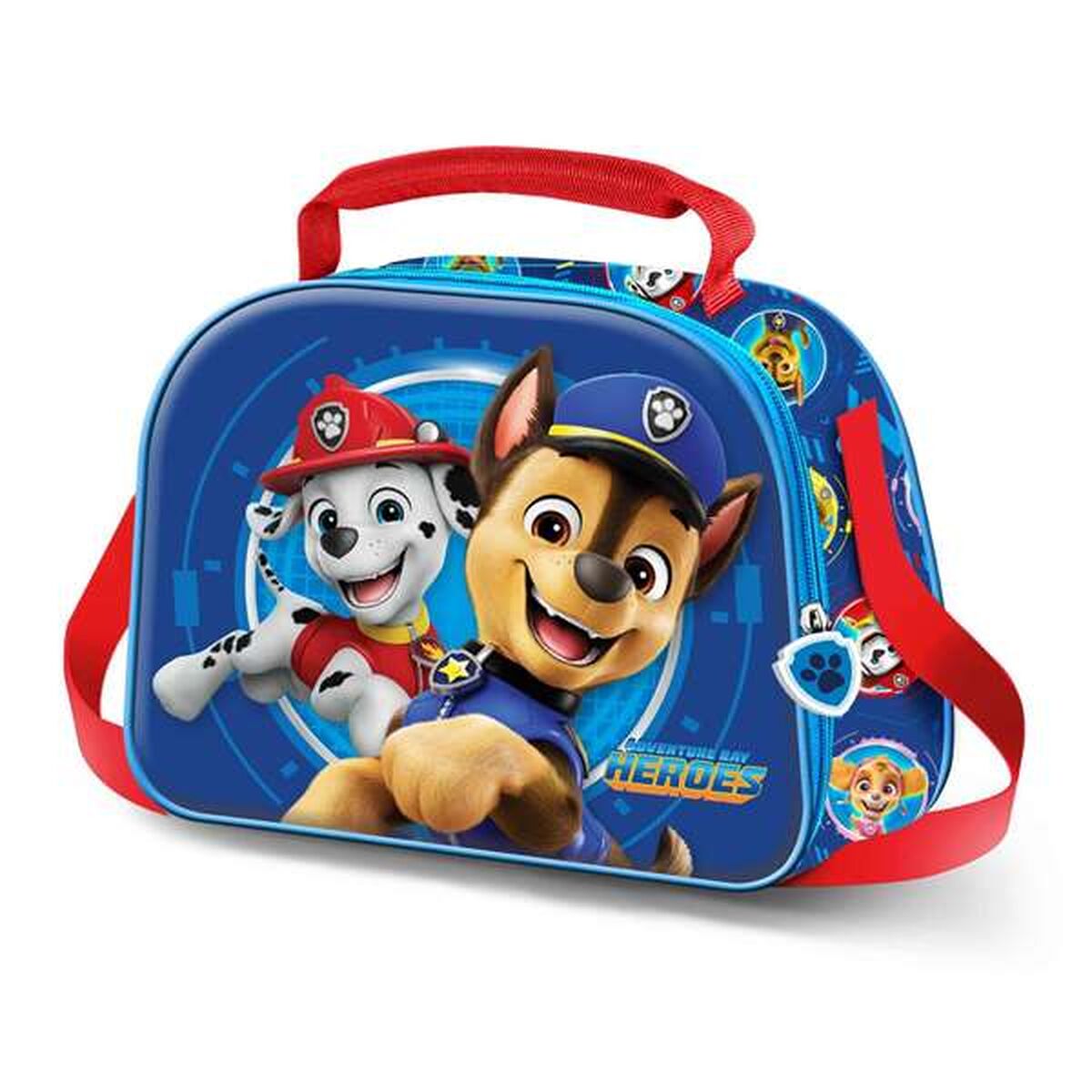 Bolsito de Merienda The Paw Patrol Azul 20 x 26 x 10 cm