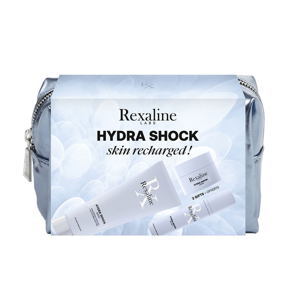 Set de Cosmética Mujer Rexaline HYDRA SHOCK 4 Piezas