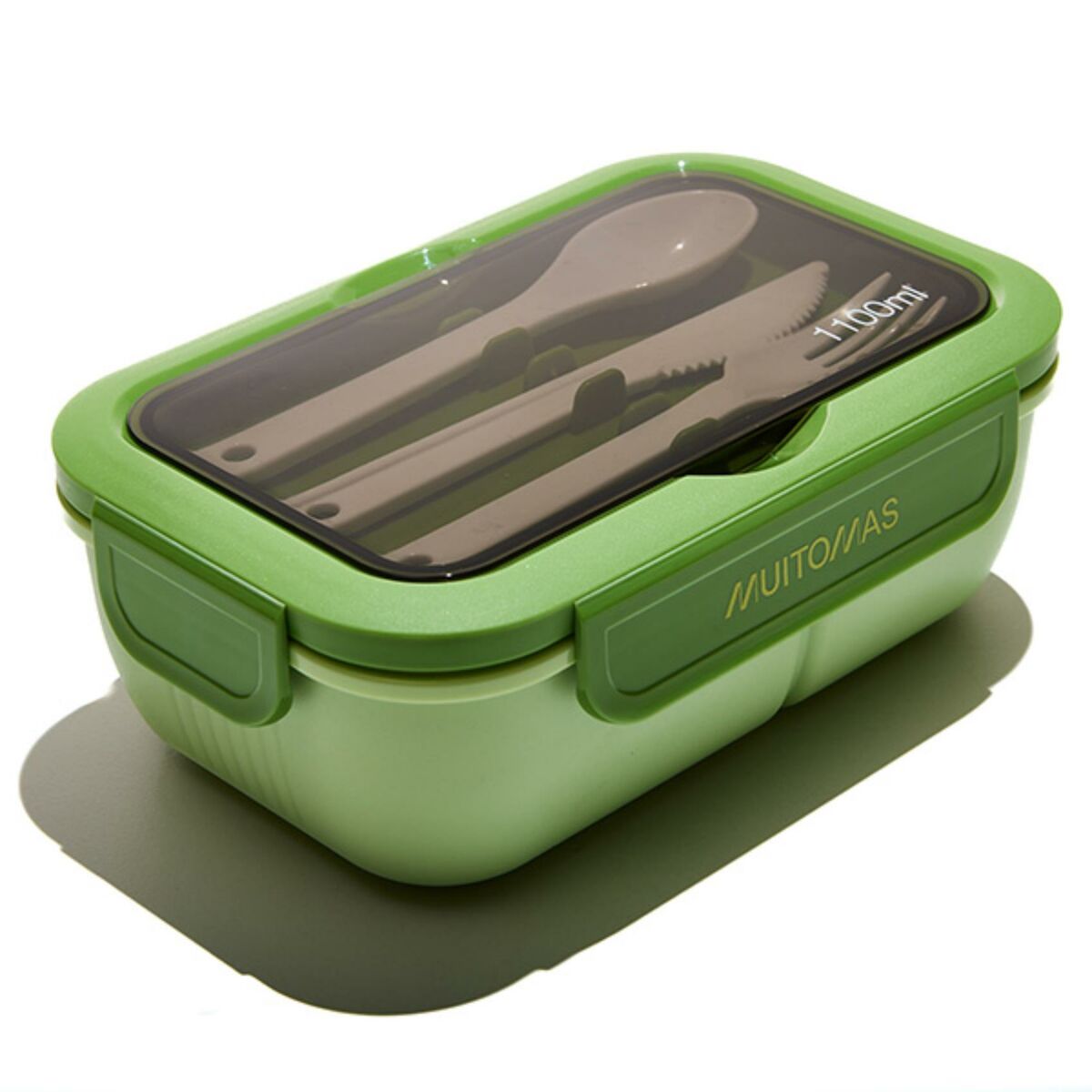 Fiambrera Muitomas LUNCHBOXSGN Verde 1,1 L