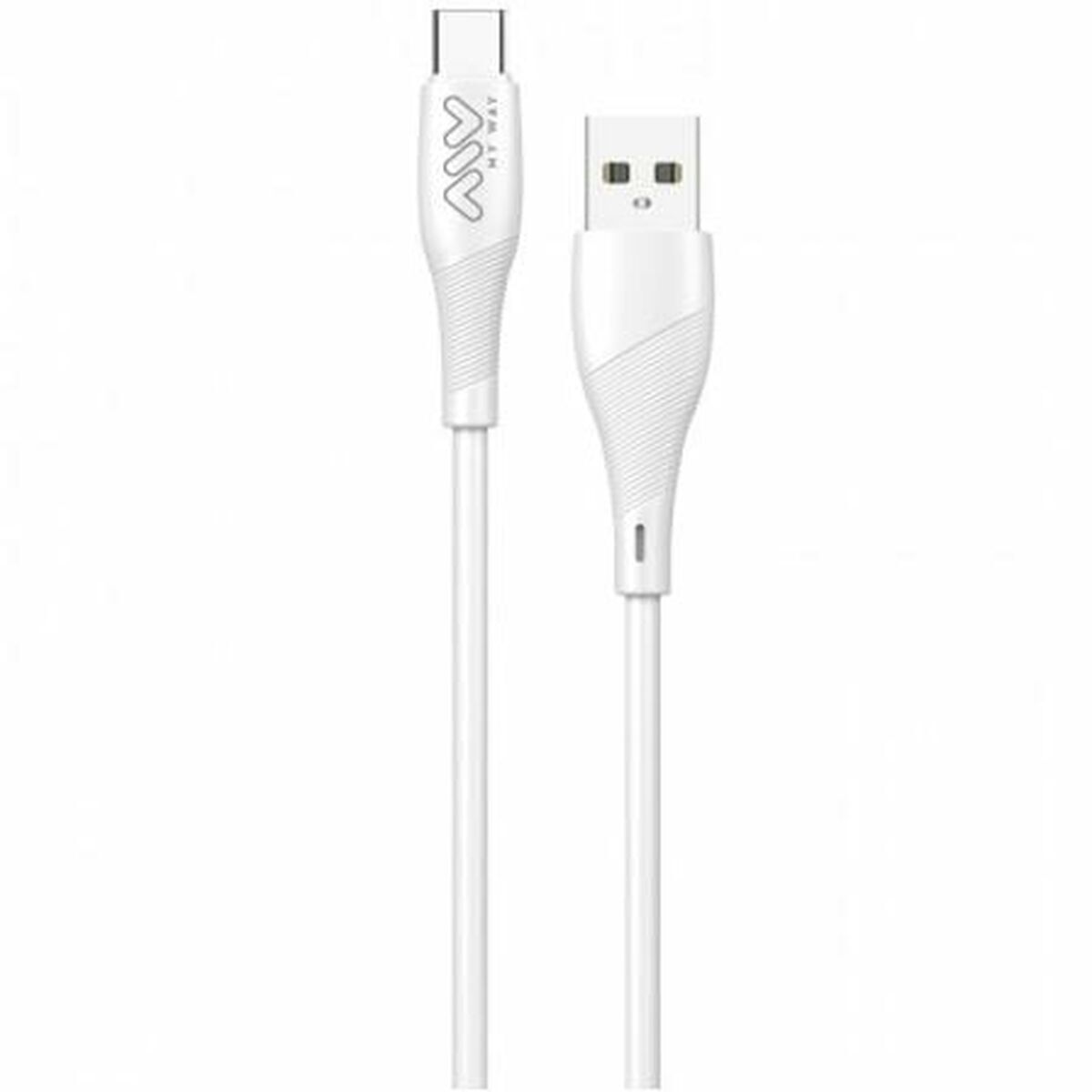 myway cable USB-Tipo C 3A 1m blanco