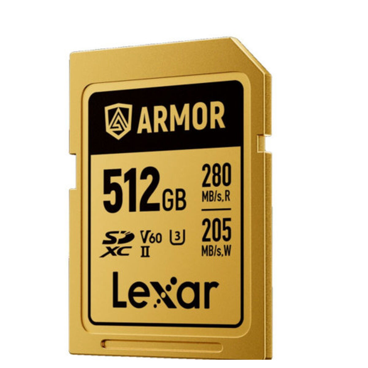 Tarjeta de Memoria SDXC Lexar Professional Armor Gold 512 GB