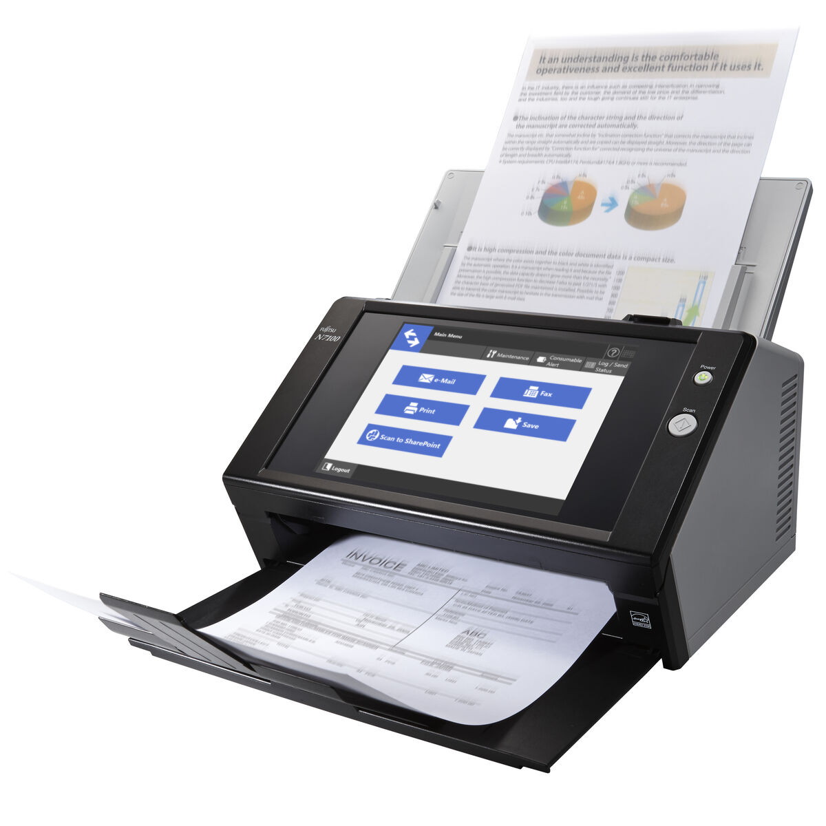Escáner Portátil Fujitsu PA03706-B301 25 ppm