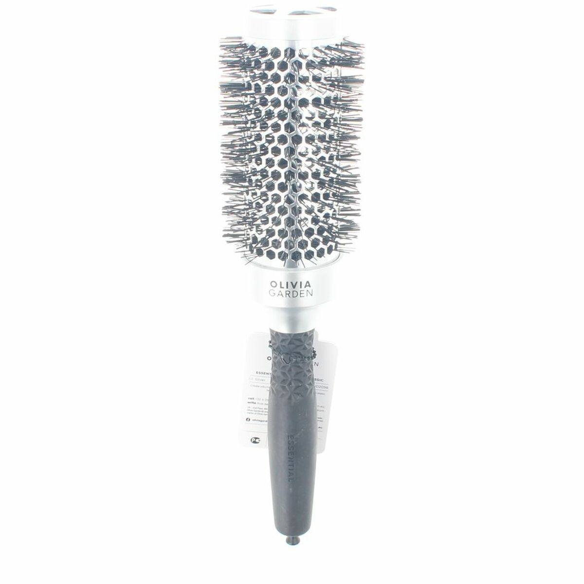 Cepillo Desenredante Olivia Garden ESSENTIAL BLOWOUT CLASSIC Plateado Ø 45 mm