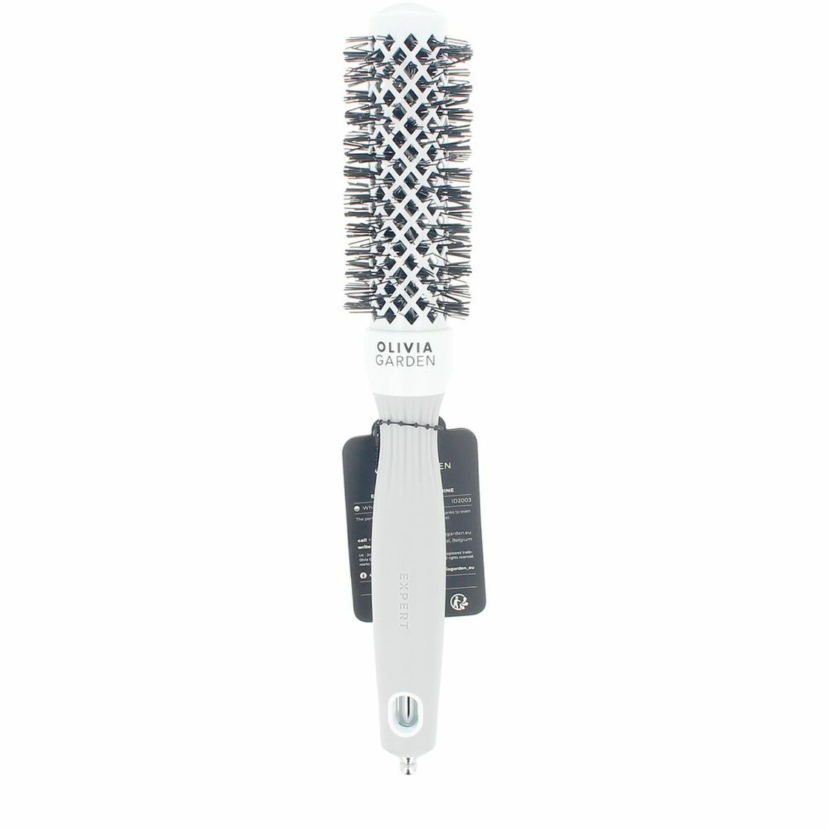 Cepillo Olivia Garden EXPERT BLOWOUT SHINE Blanco Gris Ø 25 mm