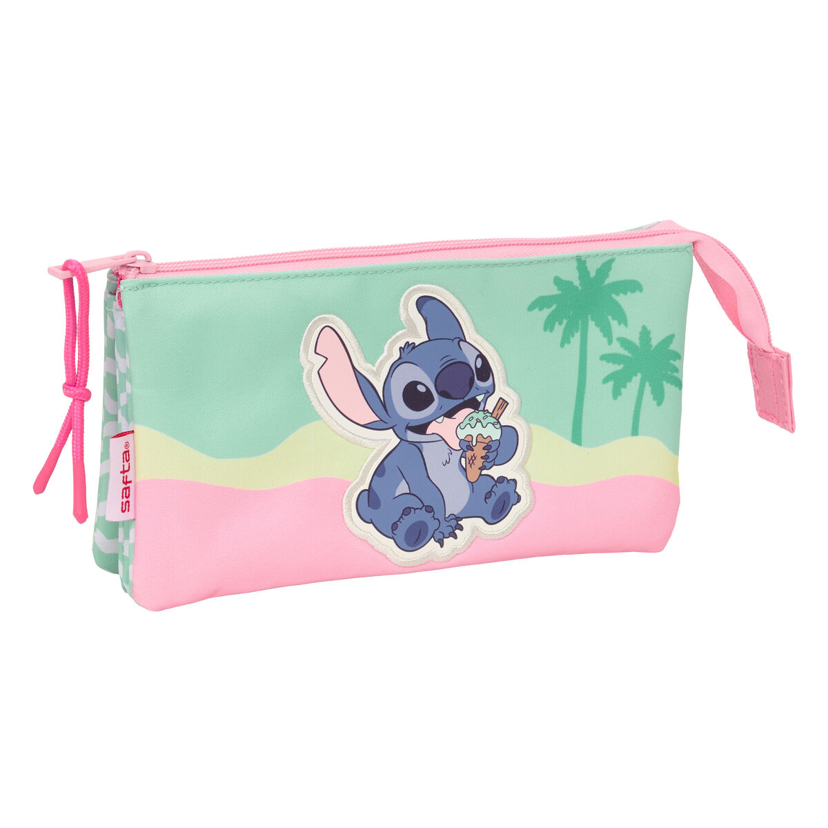 Portatodo Lilo & Stitch Ice cream Rosa 22 x 12 x 3 cm