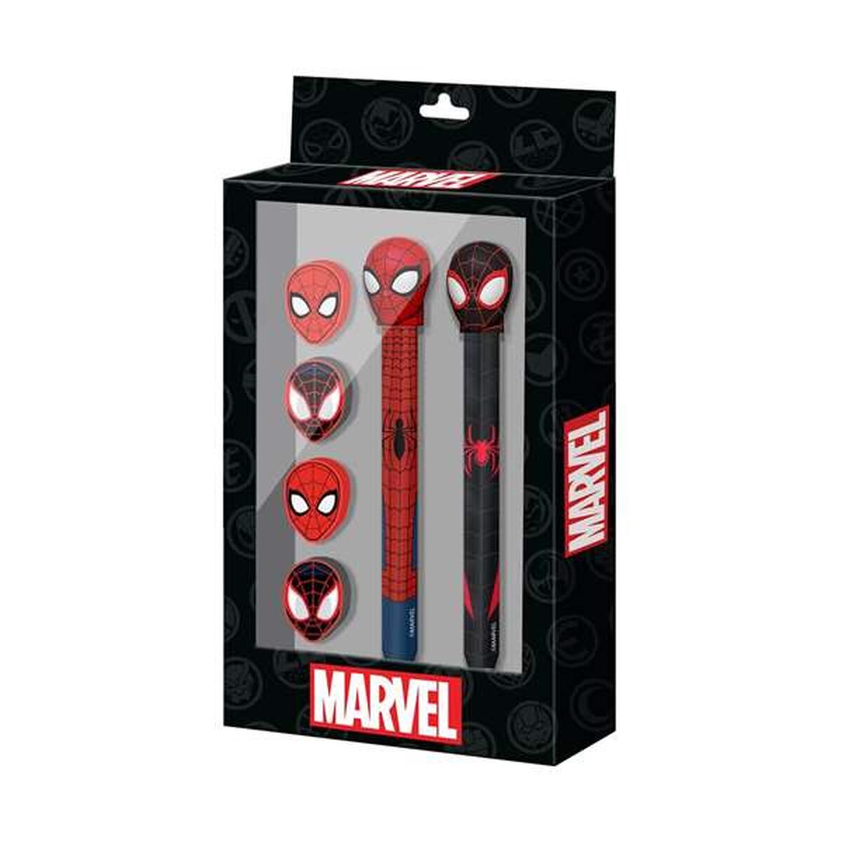 Set de Papelería Spider-Man Rojo