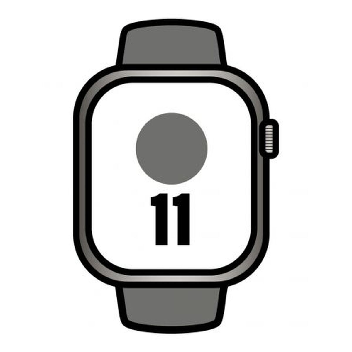 Smartwatch Apple MFCX4QL/A Titanio 46 mm