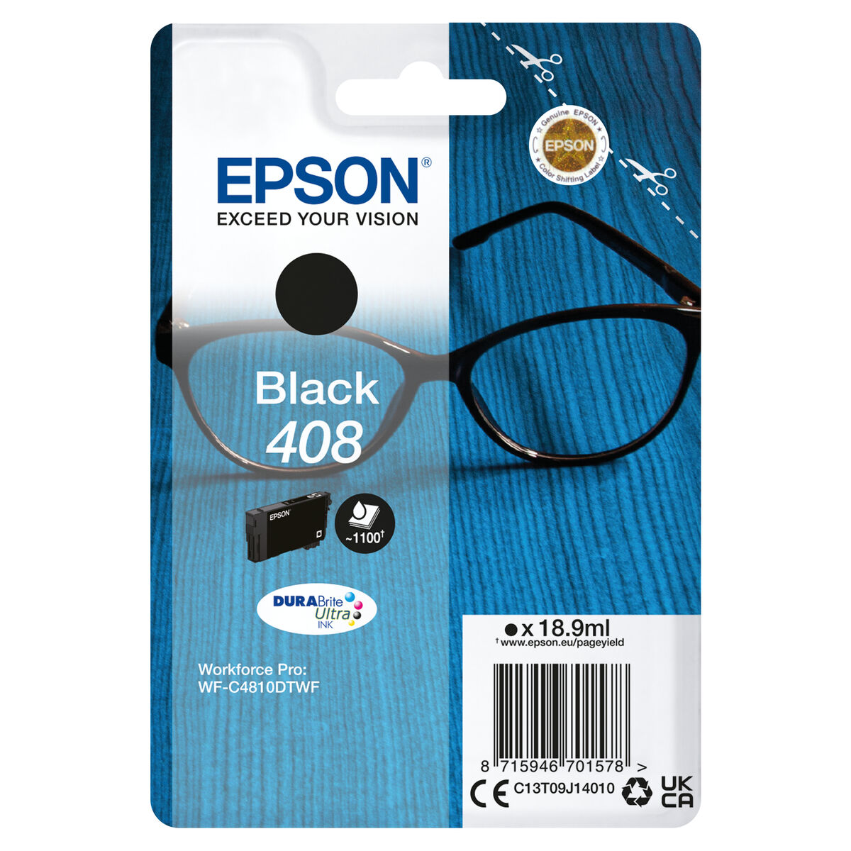 Cartucho de Tinta Original Epson C13T09J14010 Negro Monocromo