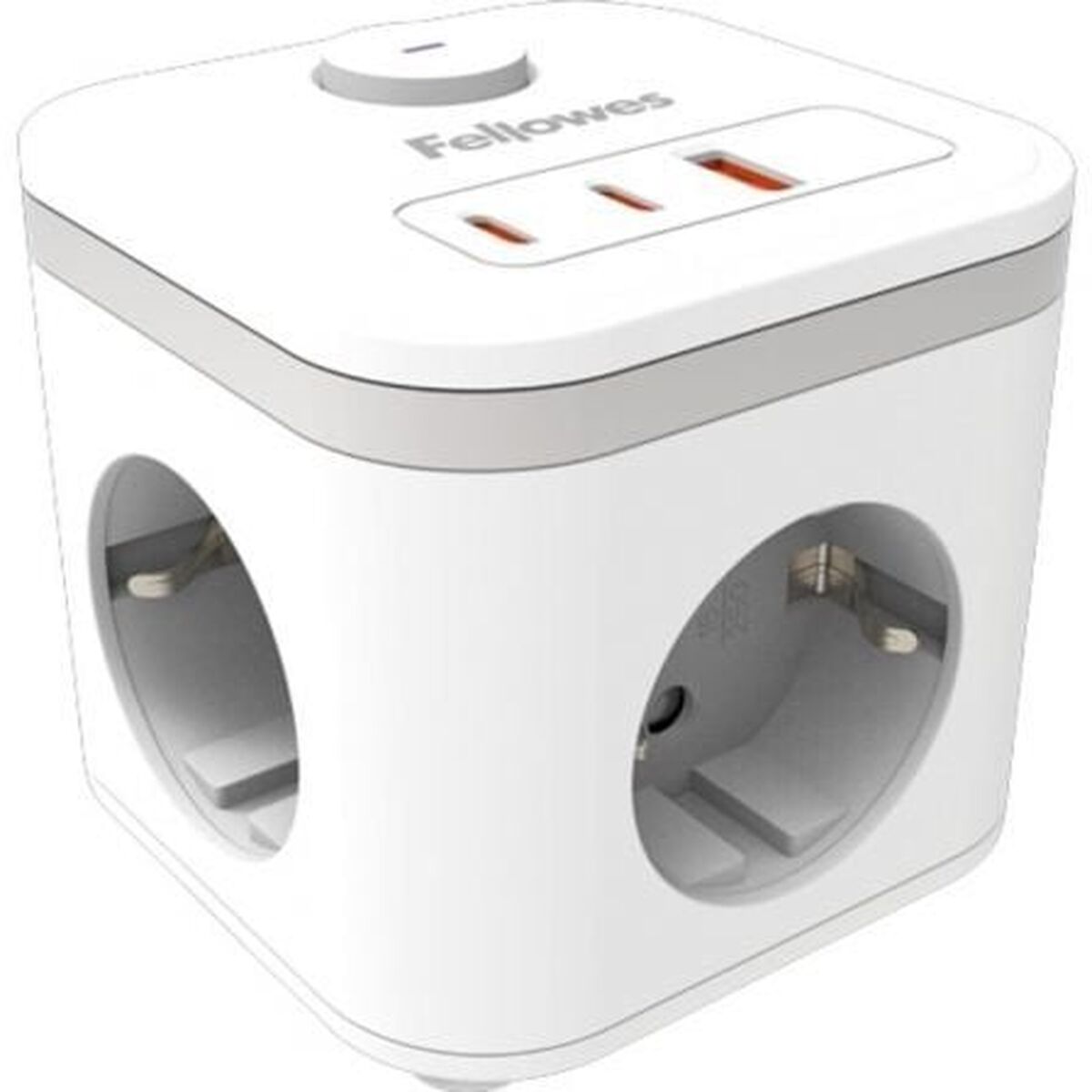 Regleta Fellowes 100137168 Blanco (2 m)