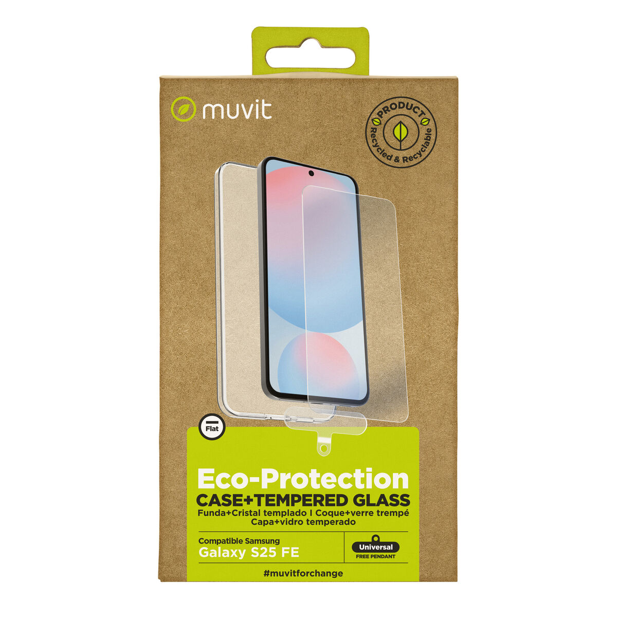 Funda para Móvil Muvit for Change Galaxy S25 FE