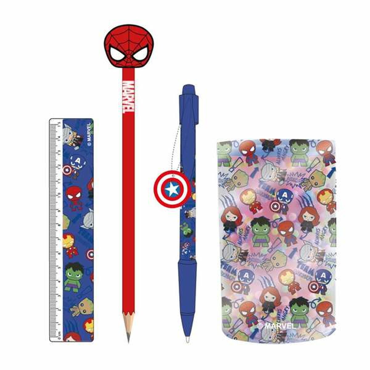 Set de Papelería The Avengers Multicolor