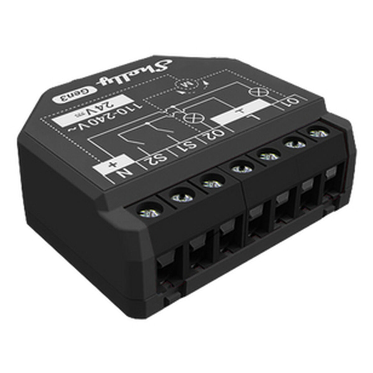 Shelly Módulo switch Wi-Fi BT Gen 3 2PM