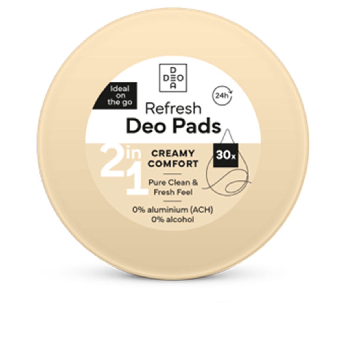 Desodorante Deodea DEO PADS Cremy Comfort (30 unidades)